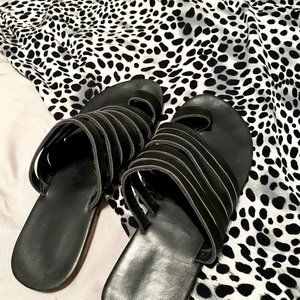 Handmade Black Leather Sandals